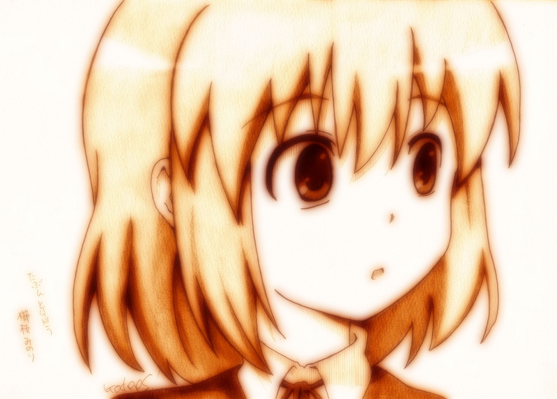 kushieda minori (toradora!) drawn by godees