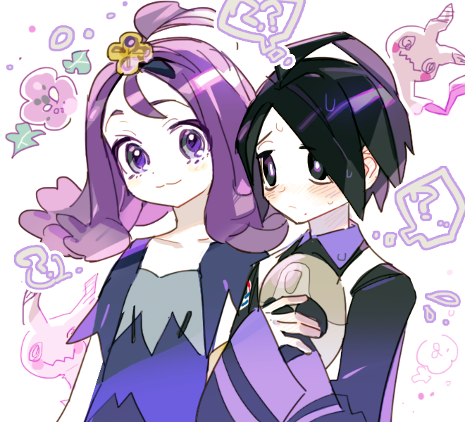 mimikyu, acerola, and allister (pokemon and 2 more) drawn by ring1