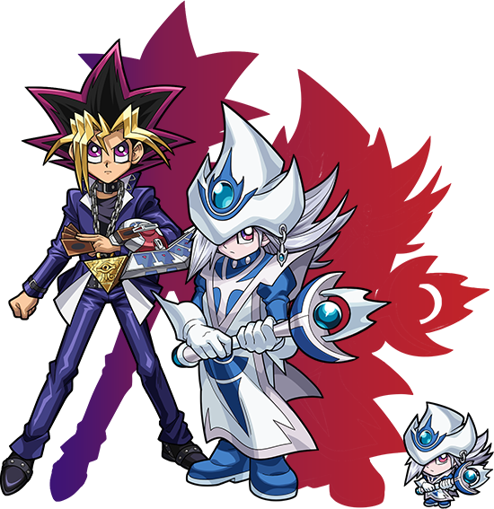 muto yugi, silent magician, and silent magician lv4 (yu-gi-oh! and 1 more)