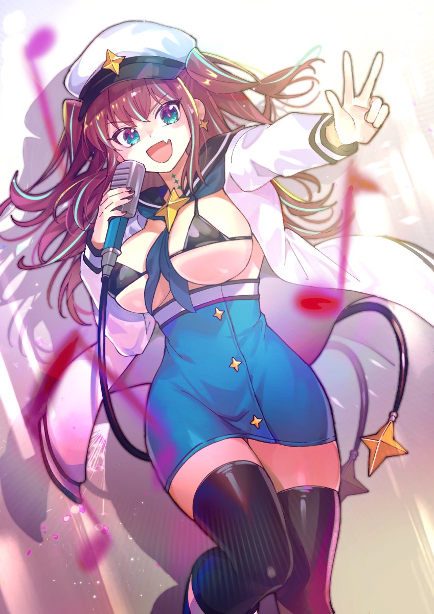 akoya matama and loco musica (mahou shoujo ni akogarete) drawn by sagta_panggang