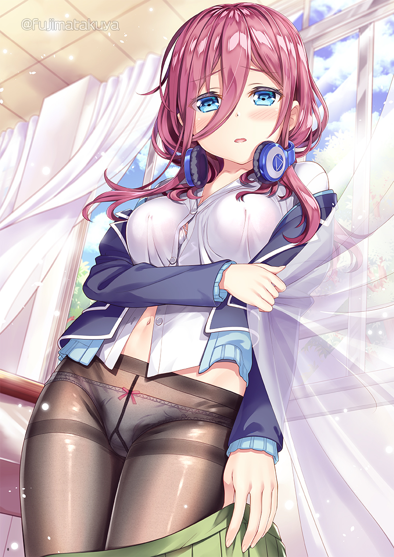 nakano miku (go-toubun no hanayome) drawn by fujima_takuya
