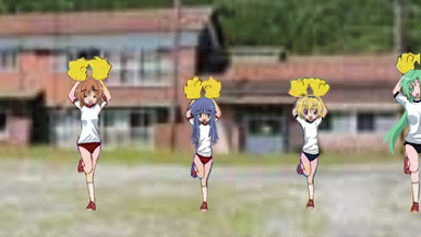 furude rika, ryuuguu rena, houjou satoko, and sonozaki mion (lucky star and 1 more)