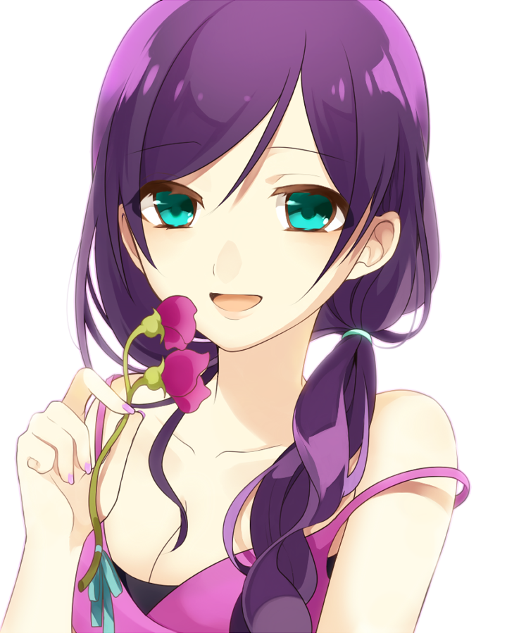 tojo nozomi (love live! and 1 more) drawn by chisumi