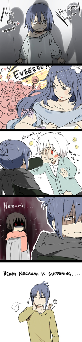 nezumi, shion, and safu (no.6) drawn by kl_(dgzonbi)