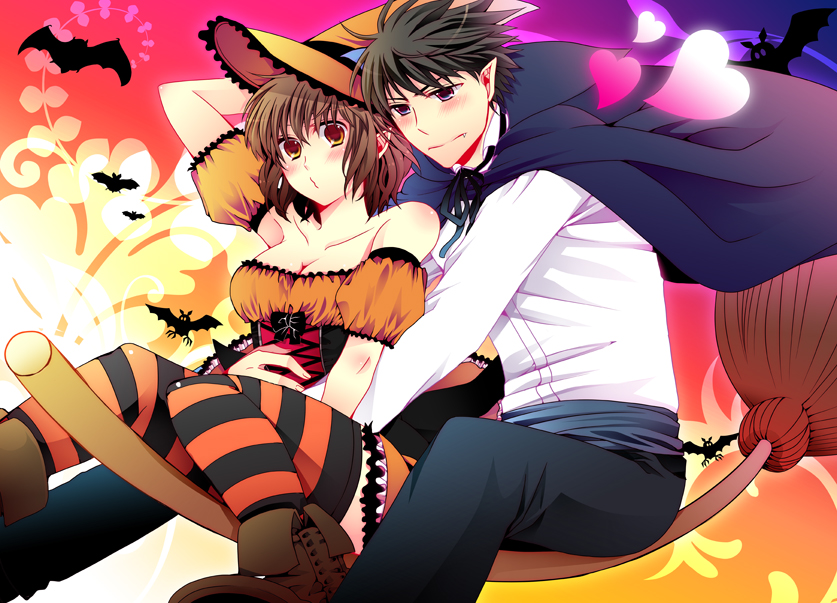 noda megumi and chiaki shin'ichi (nodame cantabile) drawn by himeki_(artist)