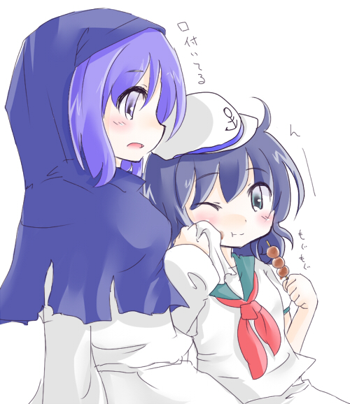 murasa minamitsu and kumoi ichirin (touhou) drawn by kenoka
