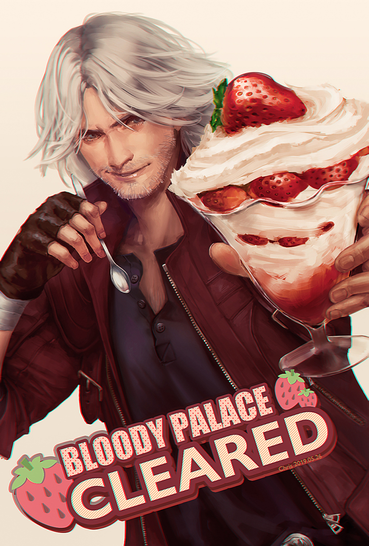 dante (devil may cry and 1 more) drawn by chris1121
