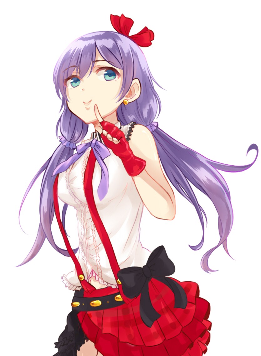 tojo nozomi (love live! and 1 more) drawn by kichannico