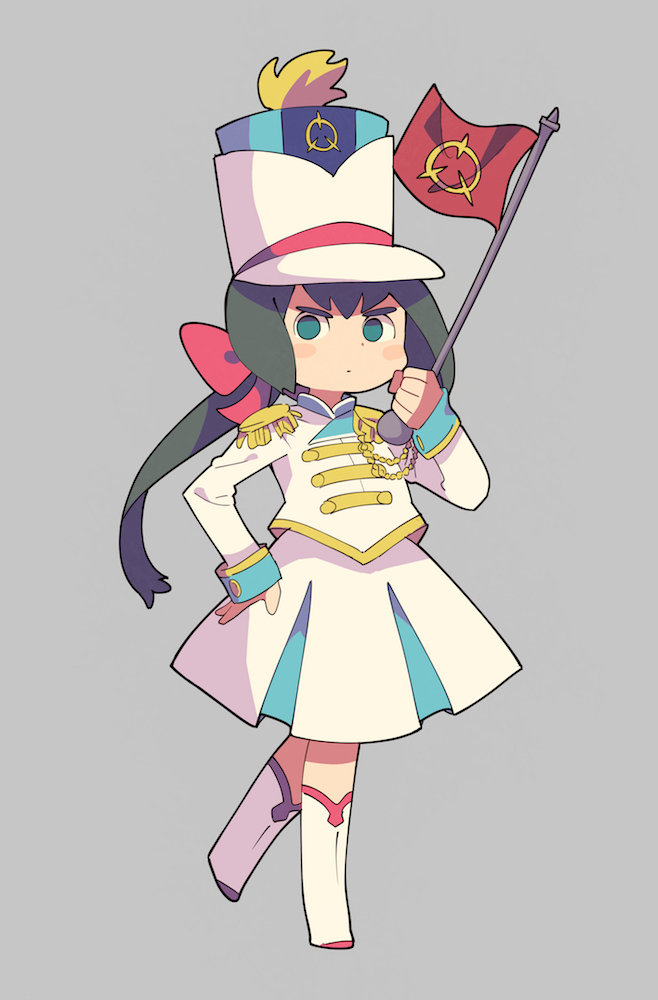 constanze amalie von braunschbank-albrechtsberger (little witch academia) drawn by nakkasu