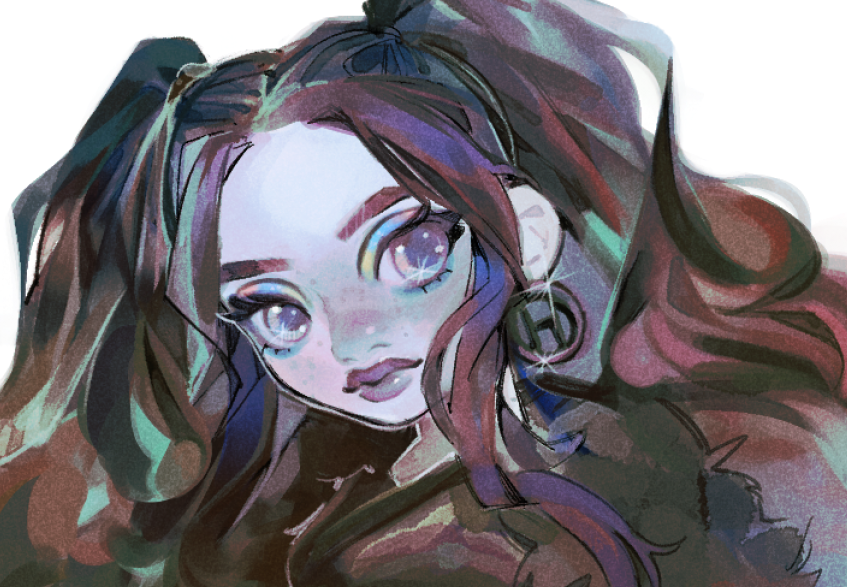 naomi storm (rainbow high and 1 more) drawn by shiyado