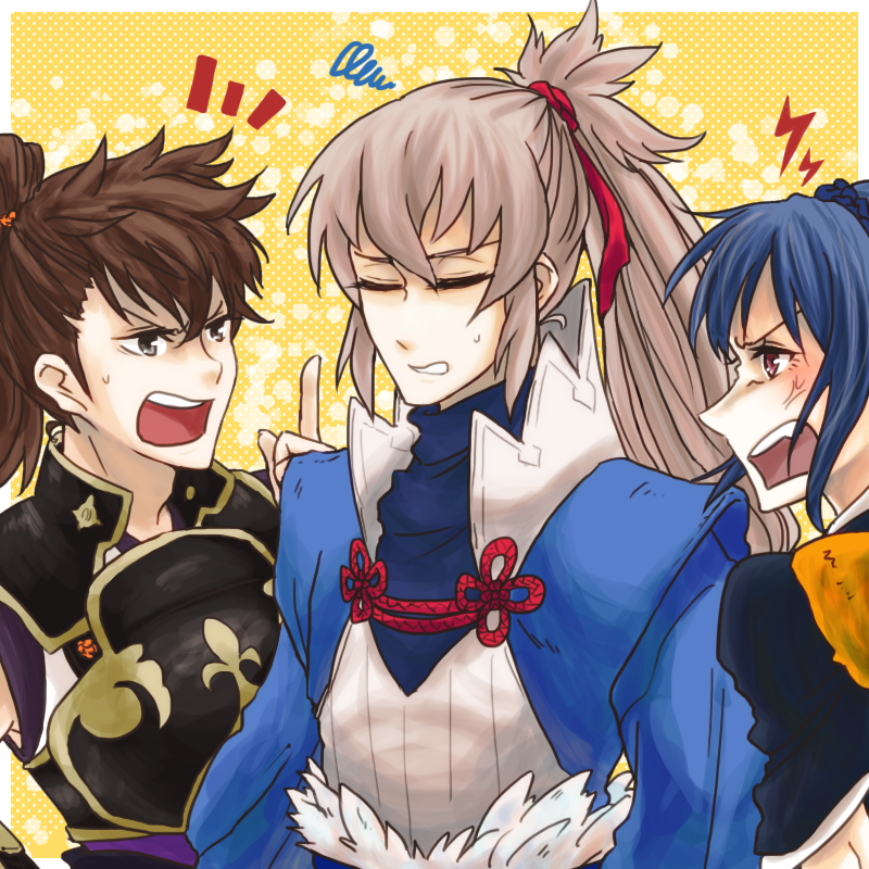 takumi, oboro, and hinata (fire emblem and 1 more) drawn by miyoru_(gefahr)