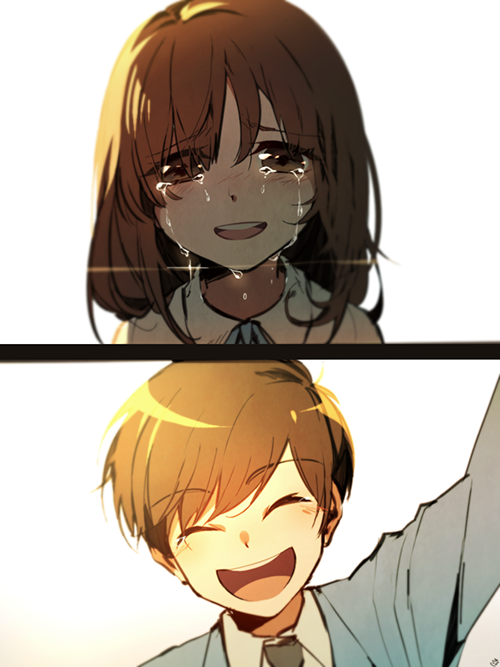 matsuno jyushimatsu and jyushimatsu's girlfriend (osomatsu and 2 more) drawn by maro_(lij512)