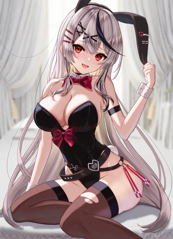 sakamata chloe (hololive) drawn by inari_(ambercrown)