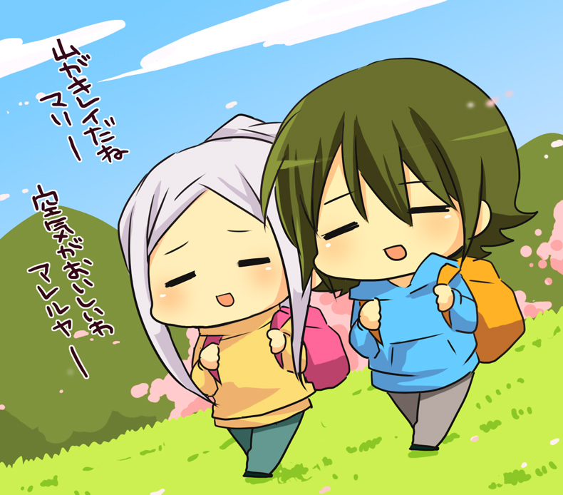 allelujah haptism and marie parfacy (gundam and 1 more) drawn by urakata_hajime