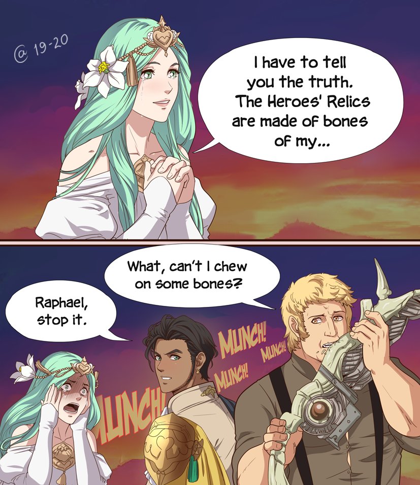 claude von riegan, rhea, and raphael kirsten (fire emblem and 1 more) drawn by autumn-sacura