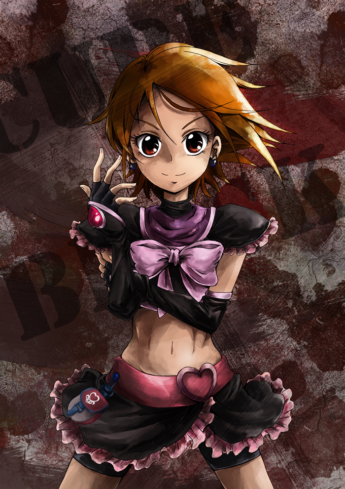 misumi nagisa and cure black (precure and 1 more) drawn by maryu