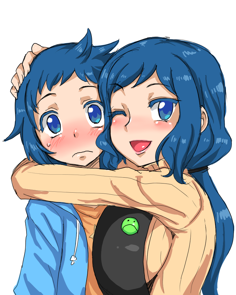 iori rinko and iori sei (gundam and 1 more) drawn by kitsune-tsuki_(getter)