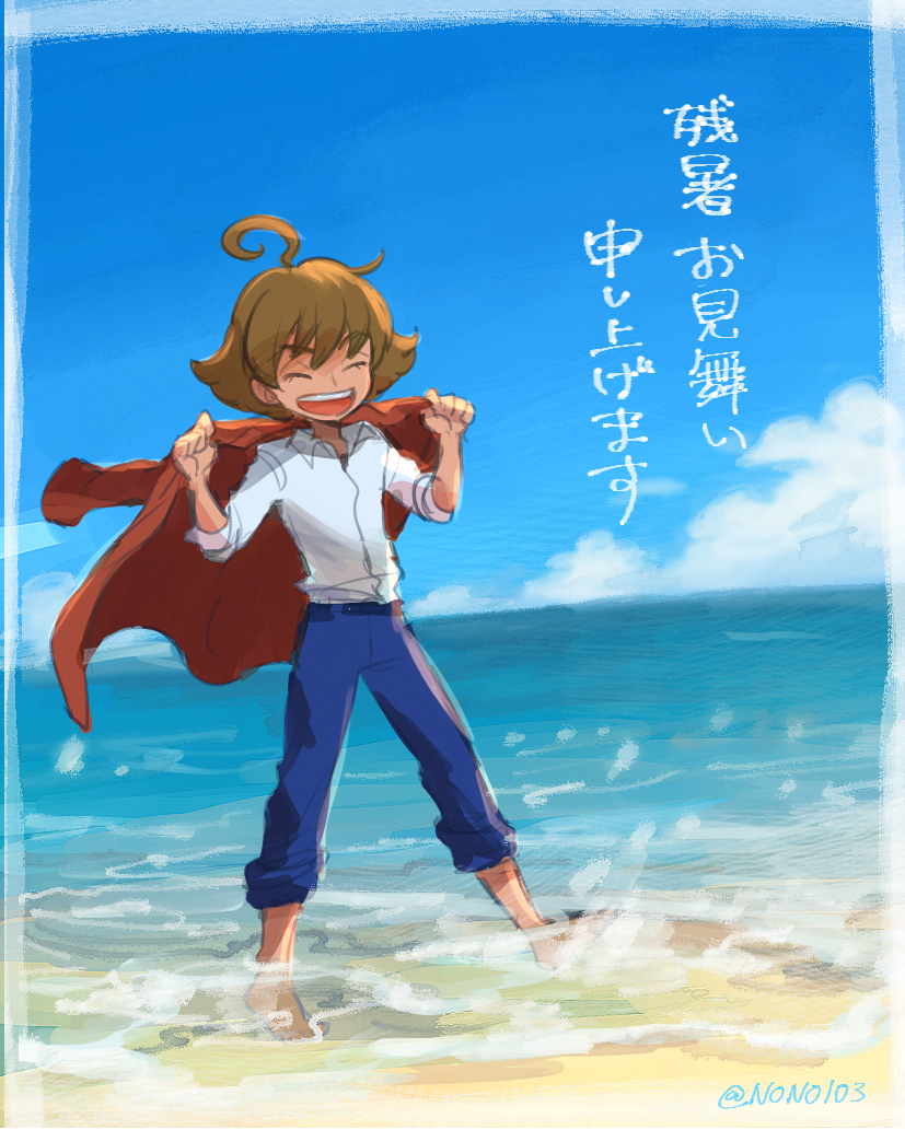 eustace winner (ace attorney and 2 more) drawn by nono_(norabi)