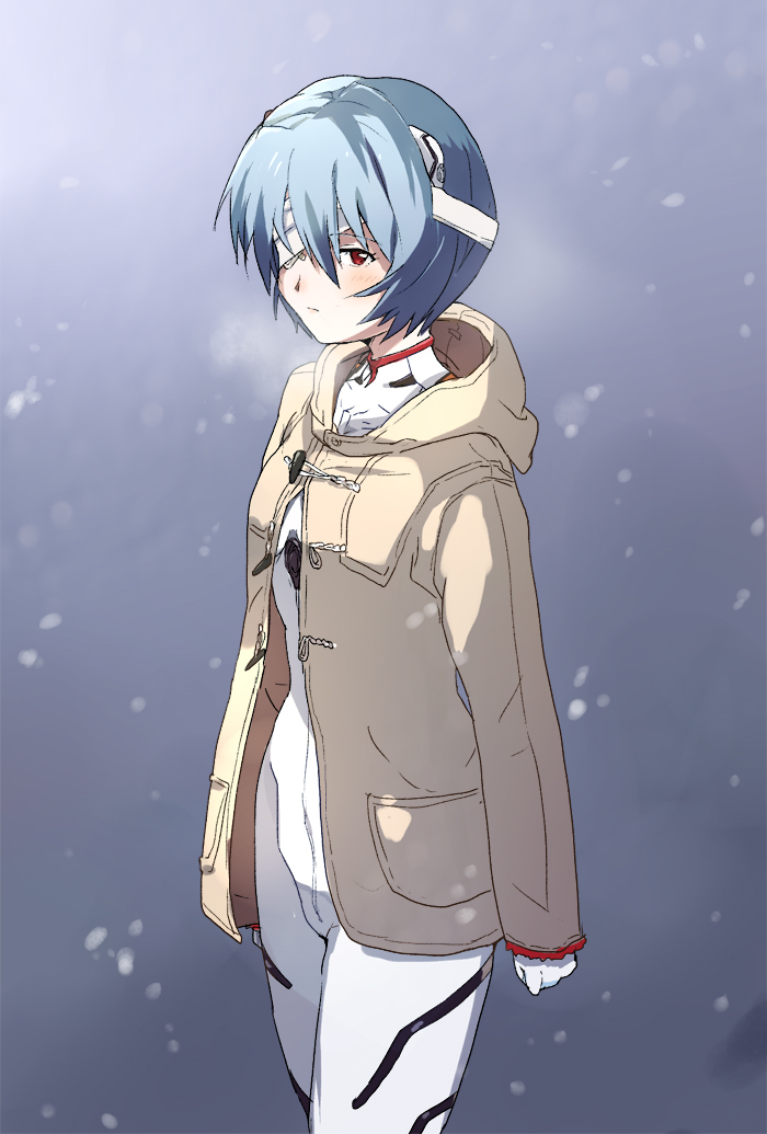 ayanami rei (neon genesis evangelion and 2 more) drawn by ume_(plumblossom)