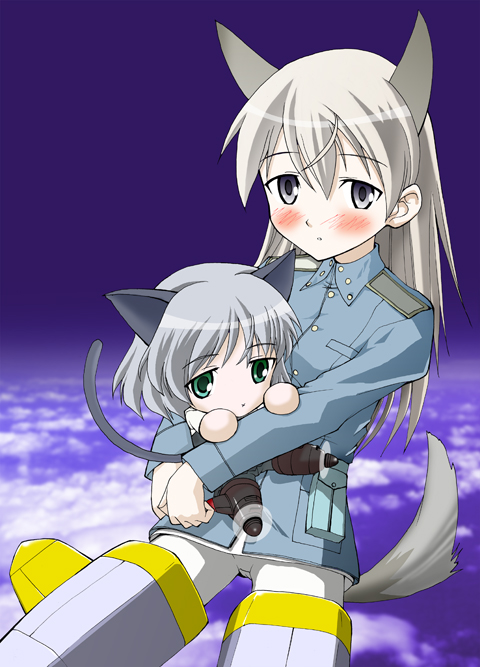 sanya v. litvyak and eila ilmatar juutilainen (world witches series and 1 more) drawn by wasu