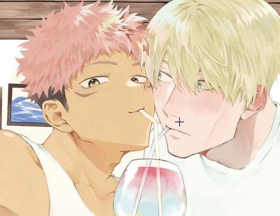 itadori yuuji and nanami kento (jujutsu kaisen) drawn by himada_(hmd_0316368)