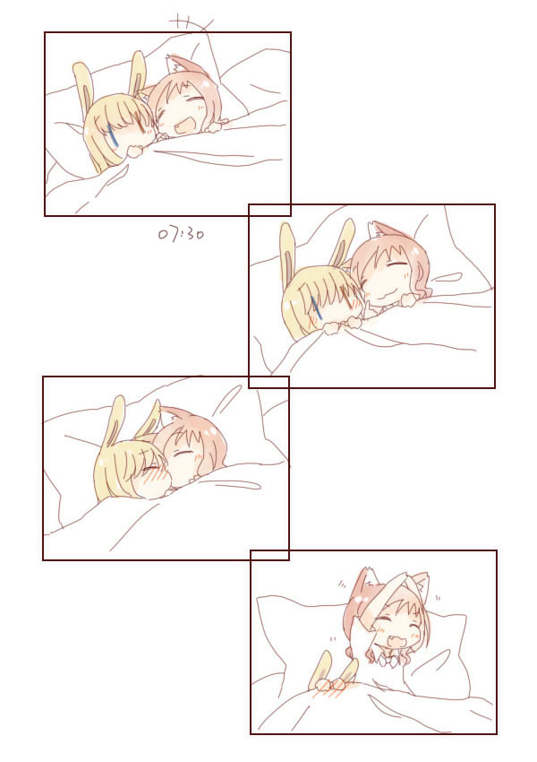takei hisa and fukuji mihoko (saki) drawn by fud