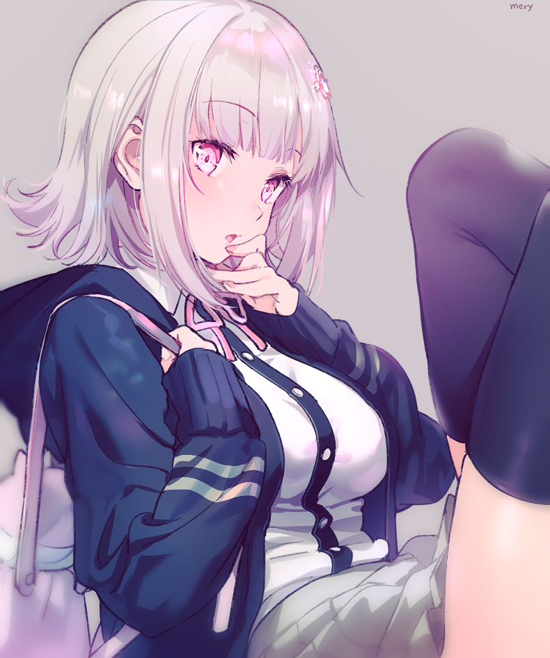 nanami chiaki (danganronpa and 2 more) drawn by mery_(yangmalgage)