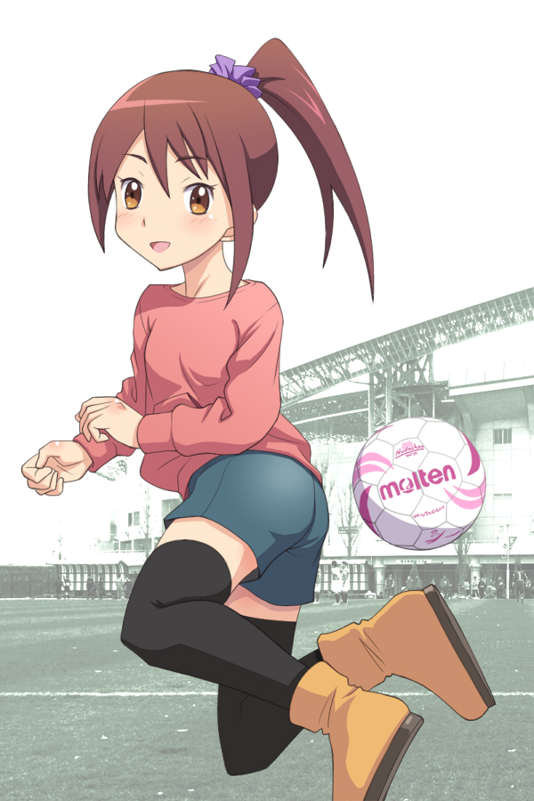 takatoo erika (ginga e kickoff!!) drawn by meow_(nekodenki)