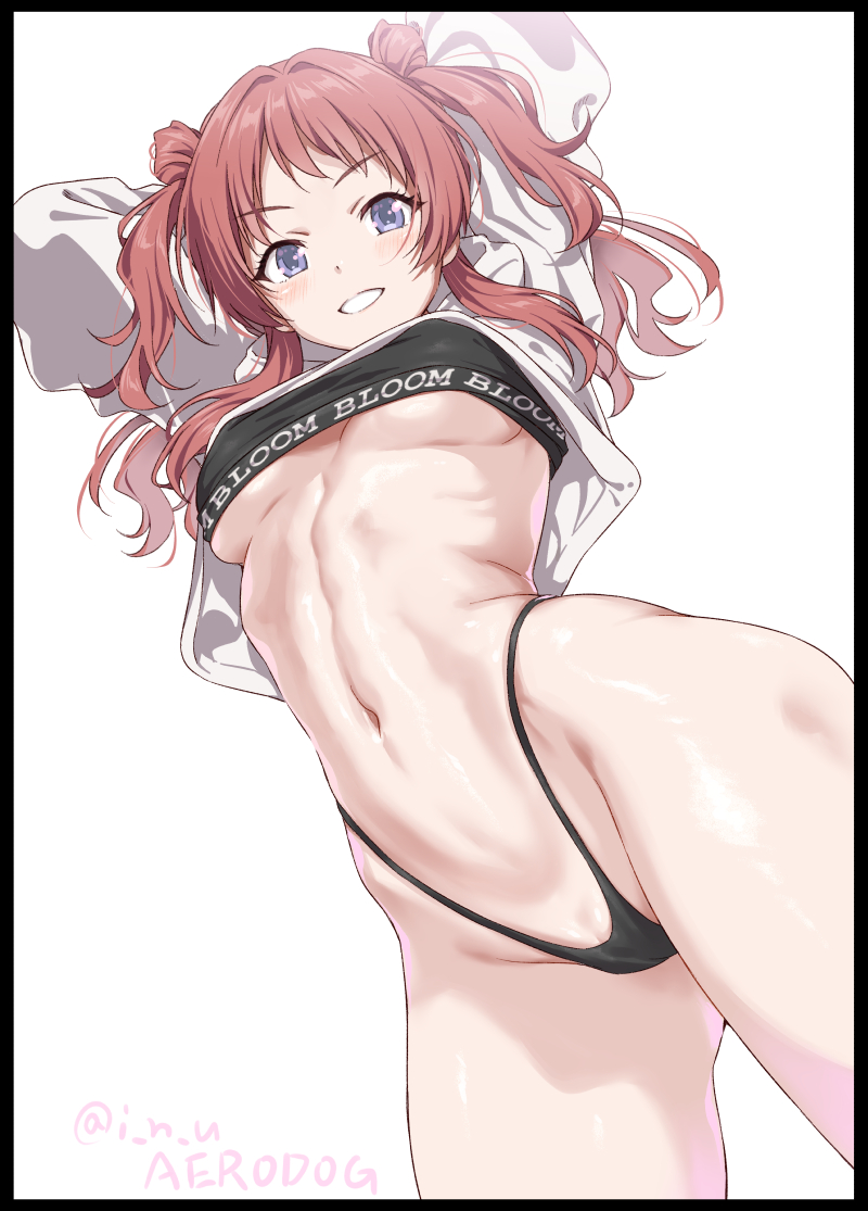 hanami saki (idolmaster and 1 more) drawn by inu_(aerodog)