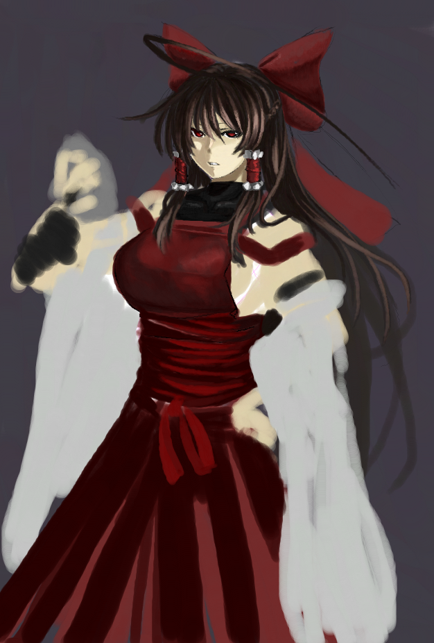 sendai hakurei no miko (original and 2 more) drawn by rei_hana_(nachis514)