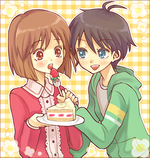 kikuchi makoto and hagiwara yukiho (idolmaster and 1 more) drawn by pinkmm