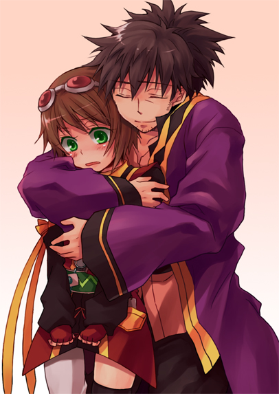 rita mordio and raven (tales of and 1 more) drawn by okmr