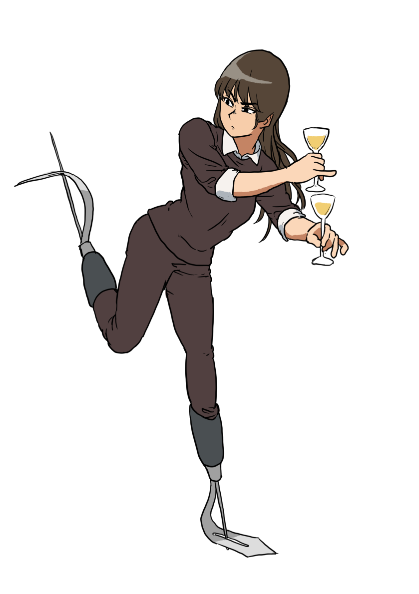 gazelle (kingsman: the secret service) drawn by chanta_(ayatakaoisii)