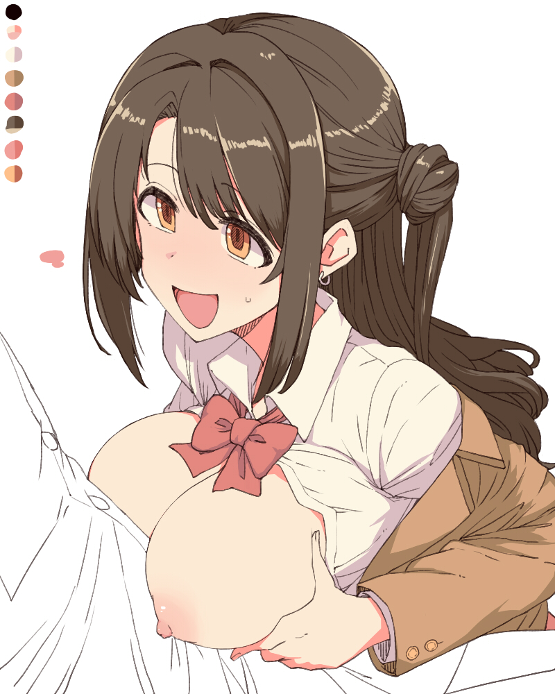 shimamura uzuki (idolmaster and 1 more) drawn by toriga_naku