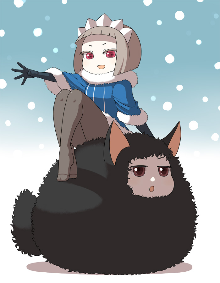 queen of icicle and mofutter (original) drawn by ken_(koala)