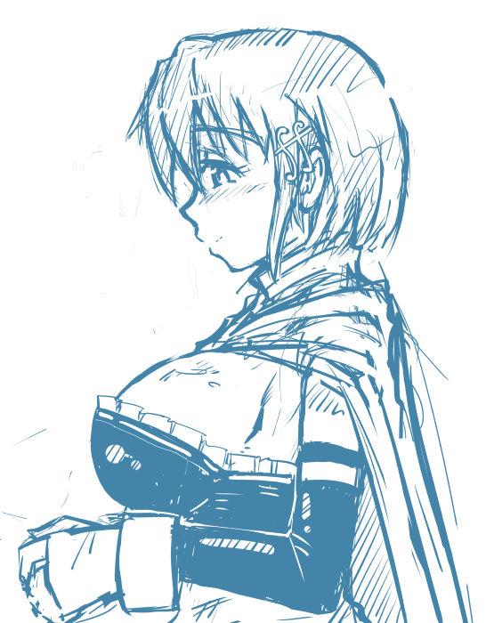 miki sayaka (mahou shoujo madoka magica) drawn by ore_to_umi