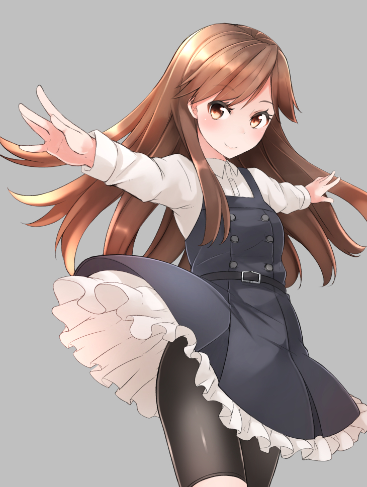 arashio and arashio kai ni (kantai collection) drawn by comah
