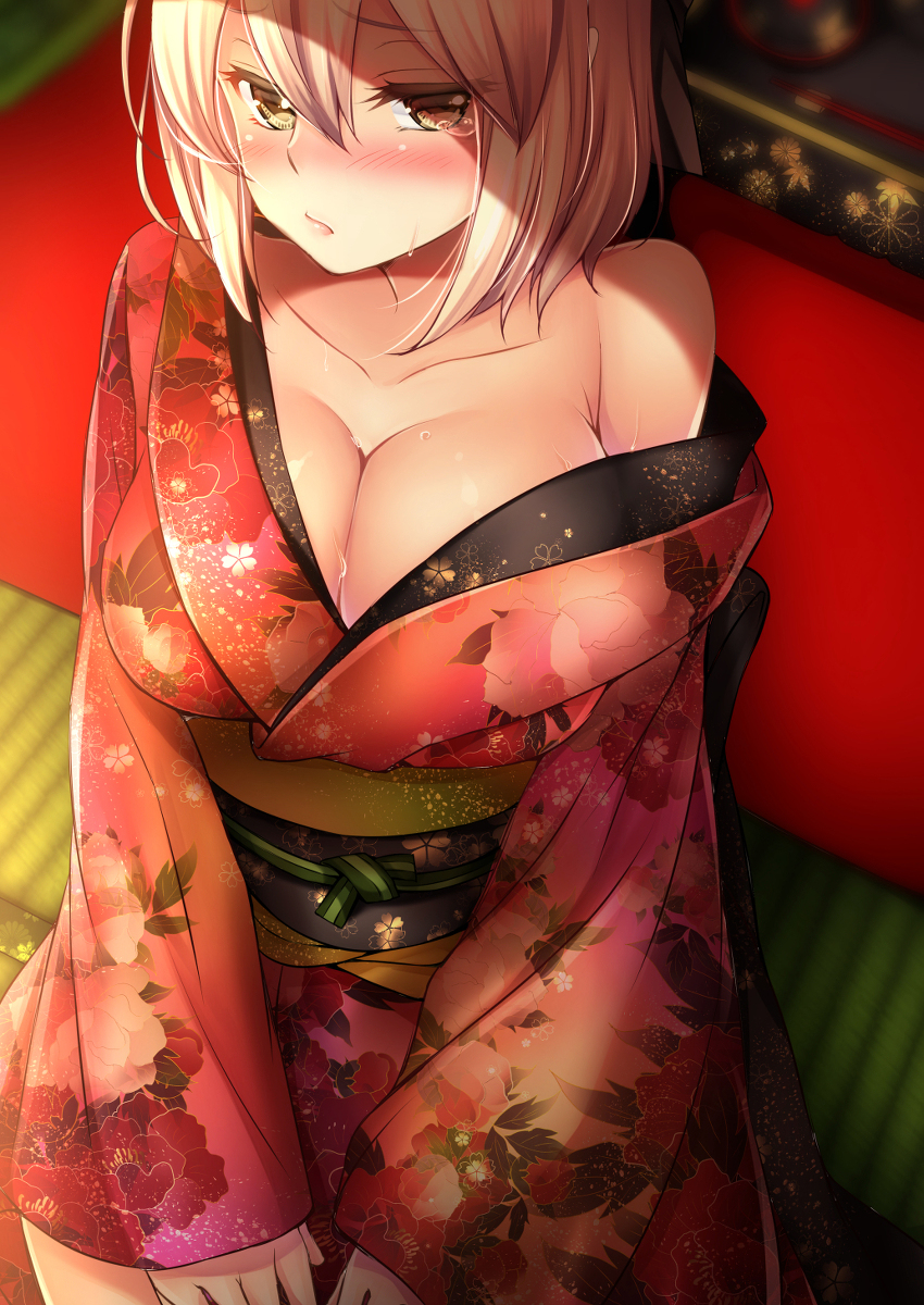 okita souji (fate and 1 more) drawn by hatori_mia