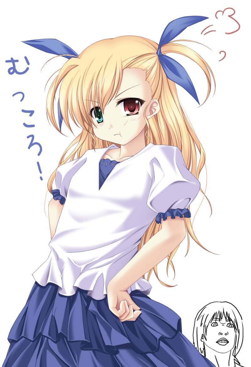 vivio (lyrical nanoha and 1 more) drawn by amicis