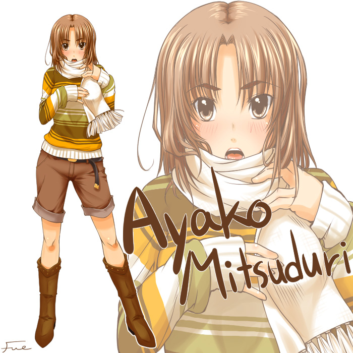 mitsuzuri ayako (fate and 1 more) drawn by fue_(rhomphair)