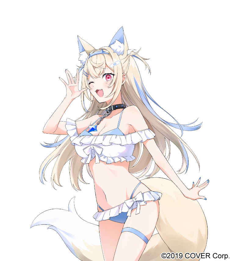 fuwawa abyssgard (hololive and 1 more) drawn by aneco_(westsea1227)