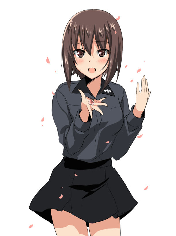 nishizumi maho (girls und panzer) drawn by saikawa_yusa