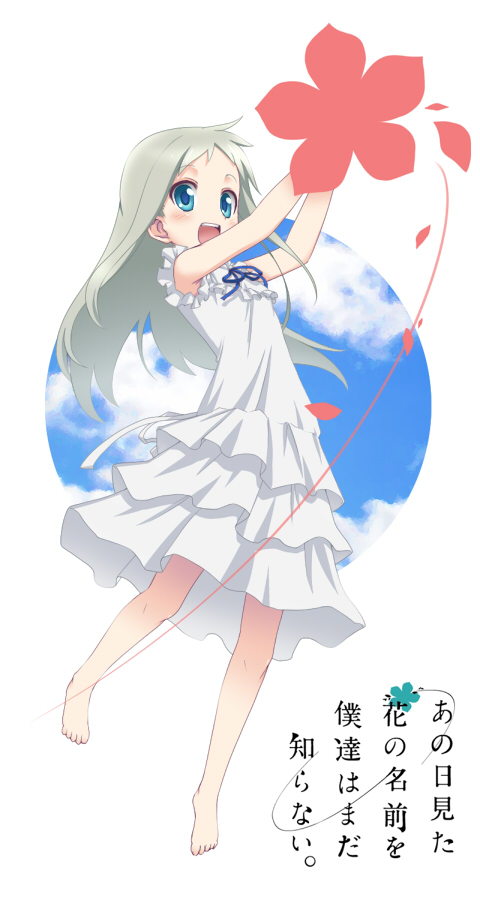 honma meiko (ano hi mita hana no namae wo bokutachi wa mada shiranai.) drawn by deku_(dekunosu)