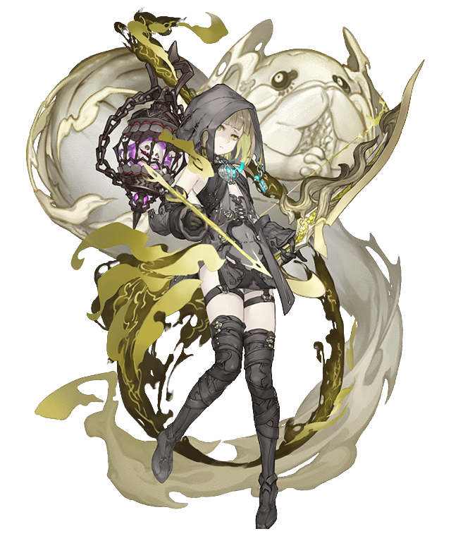 gretel, hansel, and envy serpent (sinoalice) drawn by ji_no