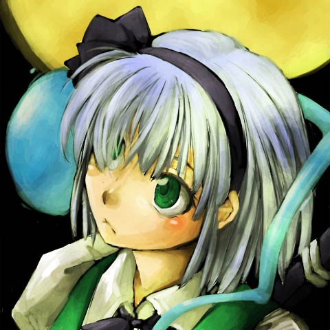 konpaku youmu (touhou) drawn by sakurada_keeji