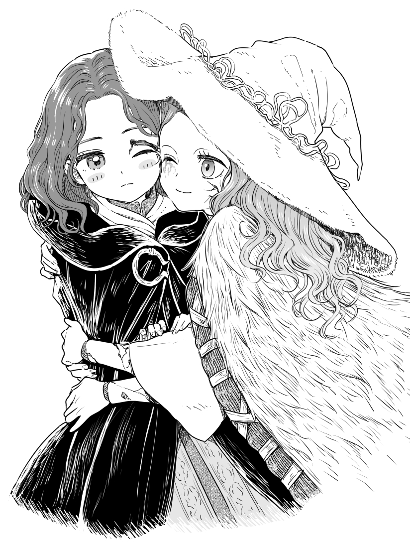ranni the witch and melina (elden ring) drawn by kari_(kakko_k)
