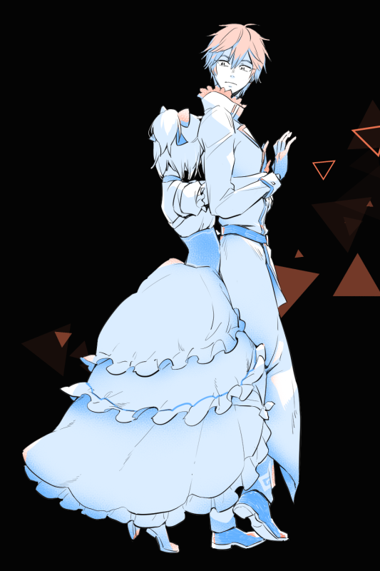 felt and reinhard van astrea (re:zero kara hajimeru isekai seikatsu) drawn by sogekishu_(sni8er)