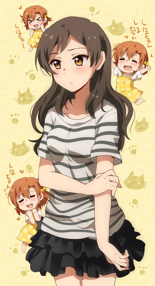 kitazawa shiho and yabuki kana (idolmaster and 1 more) drawn by hiiringu