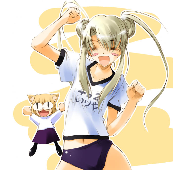 illyasviel von einzbern and neco-arc (fate and 4 more) drawn by nagare_hyougo