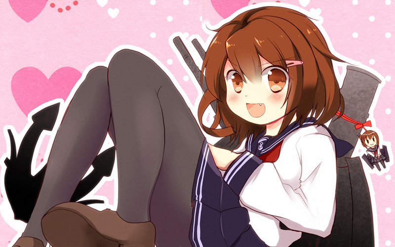 inazuma and ikazuchi (kantai collection) drawn by teramoto_kaoru